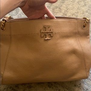 Beige Tory Burch shoulder bag
